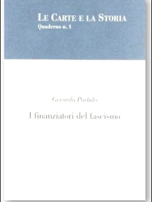 I Finanziatori del Fascismo