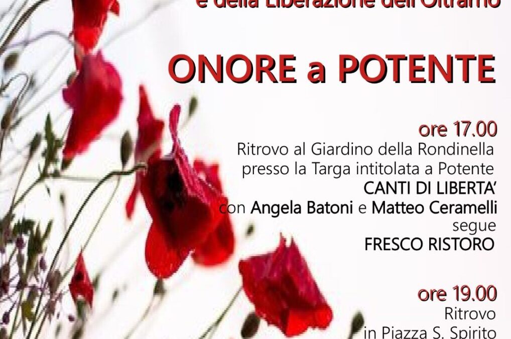 79° commemorazione della liberazione dell’Oltrarno