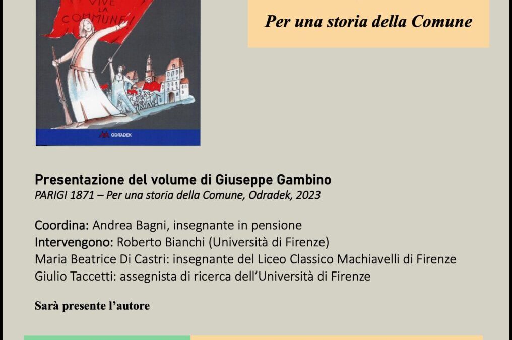 Parigi 1871 – per una storia della Comune, Odradek 2023